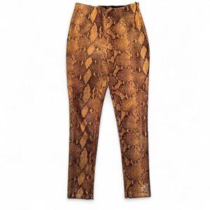 Snake print Zara pants